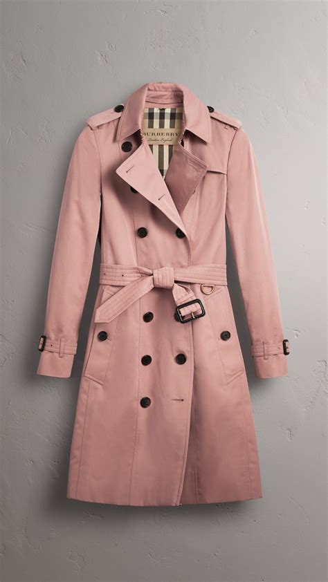 girls burberry london pink trench|Burberry store online.